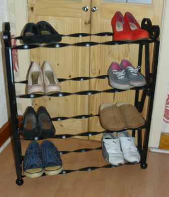 Shoe racks wimborne wrought iron works