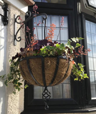 Wrought iron hanging baskets wimborne wrought iron works
