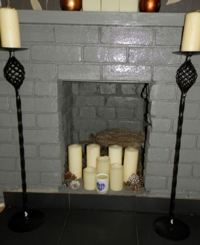 Tall candle sticks wimborne wrought iron works
