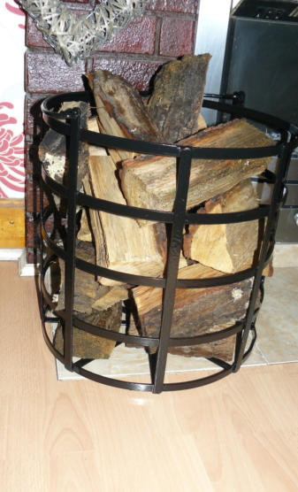 Wrought iron lo baskets