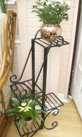 Wrought iron plant suports wimborne wrought iron works